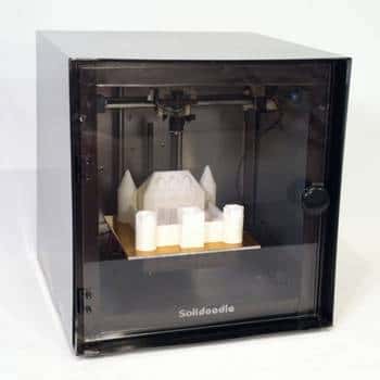  L'impression 3D fera-t-elle partie de notre quotidien ? Certains y croient et y travaillent. Pour preuve, l'imprimante 3D Solidoodle, commercialisée à partir de 400 euros. © Solidoodle