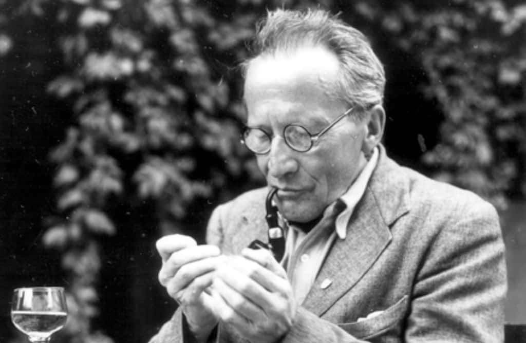 Erwin Schrödinger en 1956. © Cern, Pfaundler, Innsbruck
