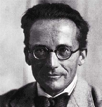 Erwin Schrödinger. © Département de physique théorique de l'université de Francfort