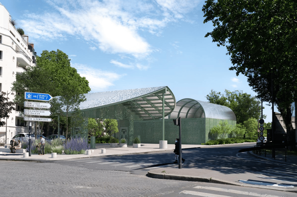 La nouvelle station hydrogène ouverte porte de Saint-Cloud est équipée d’un électrolyseur qui permet de produire sur place de l’hydrogène bas carbone. © HYSETCO