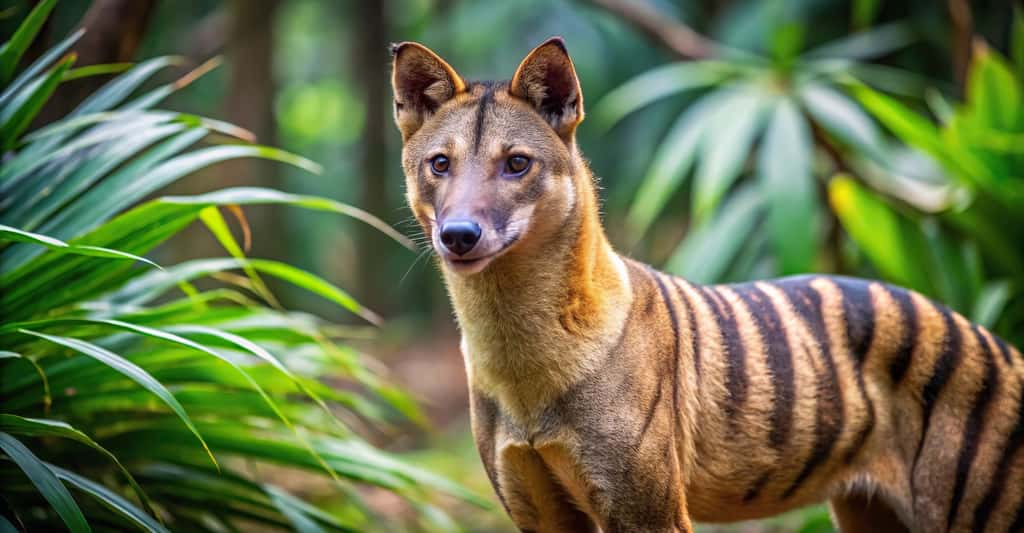 Grâce à de l’ADN retrouvé dans une vieille tête de tigre de Tasmanie, des chercheurs pourraient réussir à ramener l’animal éteint à la vie. © beng, Adobe Stock