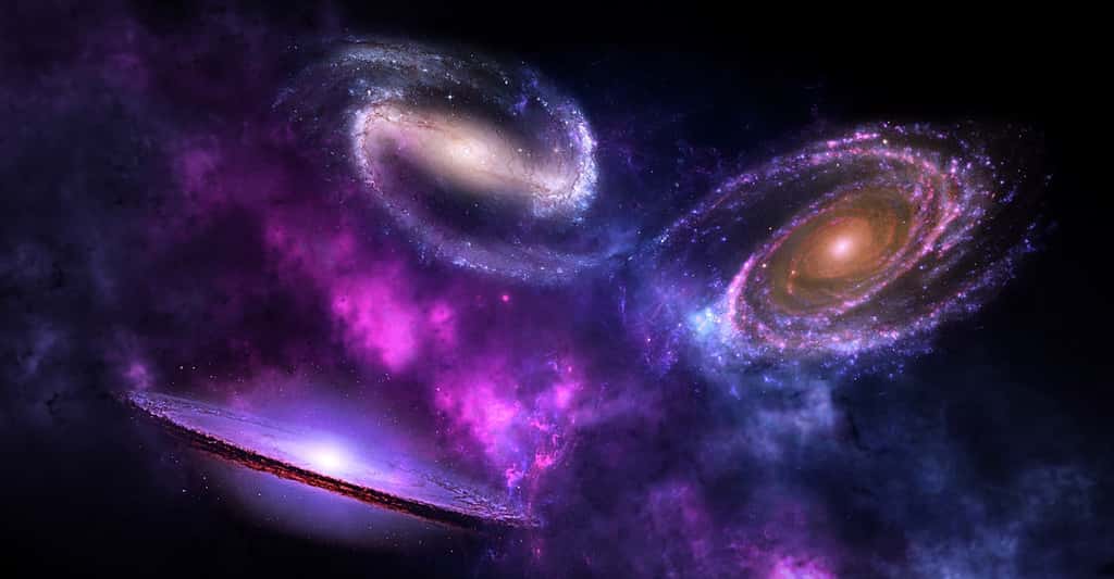 Des chercheurs ont créé des millions d’univers virtuels, répondant chacun à différentes théories de la physique de l’évolution des galaxies. Leurs conclusions remettent en cause certaines croyances. © Fotolia
