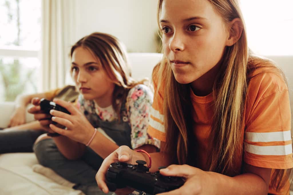 L'activité cérébrale de certaines régions du cerveau présente des différences chez les enfants « gamers » par rapport aux « non gamers ». © Jacob Lund