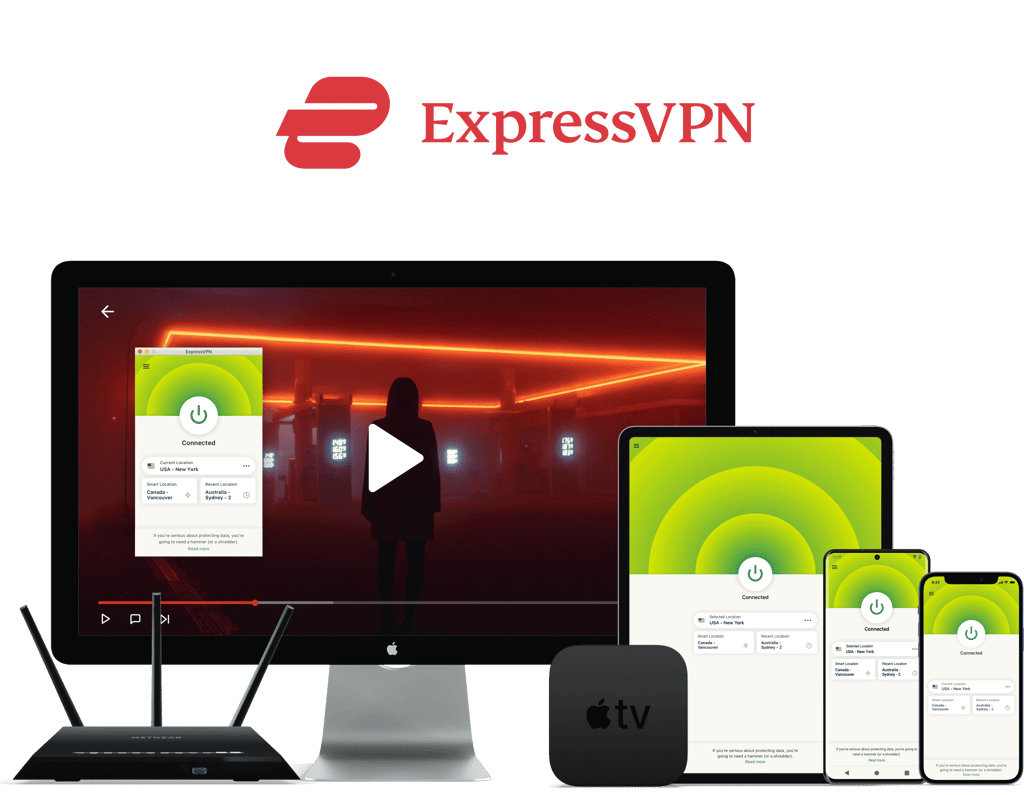 ExpressVPN vous permet d'accéder à certains contenus streaming uniquement disponibles dans des zones de diffusions restreintes © ExpressVPN