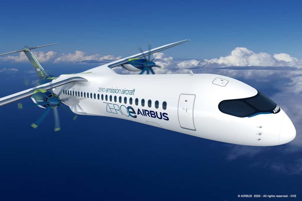 Le deuxième concept : le Turbopropulseur. © Airbus