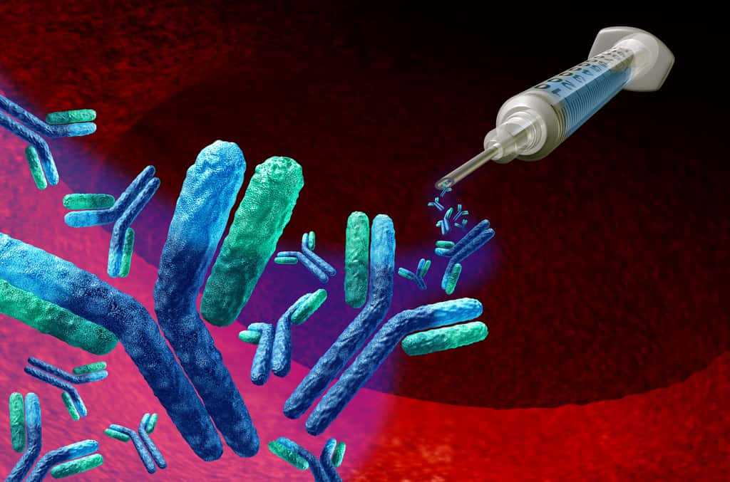 Le donanemab est un biomédicament dont le principe actif est un anticorps thérapeutique. © freshidea, Adobe Stock