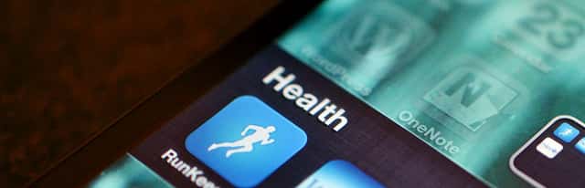 De plus en plus d’applications santé (<em>Health</em>) sont disponibles pour smartphones. Sont-elles utiles ? © Jason Howie, Flickr, CC by 2.0