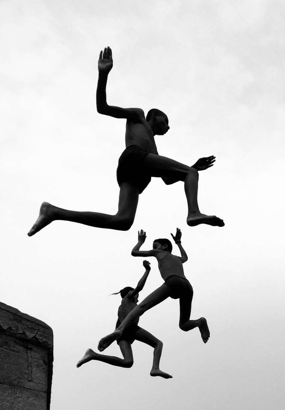 « <em>Flying Boys </em>» de Dimpy Bhalotia, gagnante du grand prix et prix du photographe de l'année. © Dimpy Bhalotia, Apple