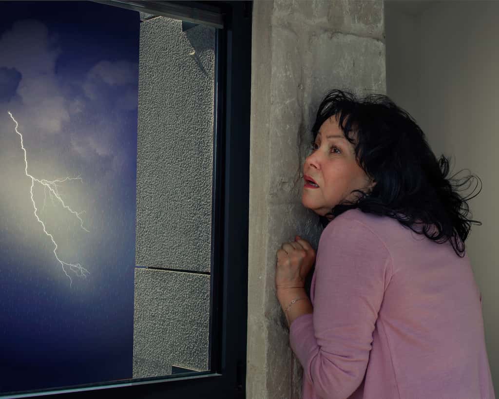 Lorsqu'un orage éclate, les astraphobes sont terrorisés. © verbaska, Adobe Stock