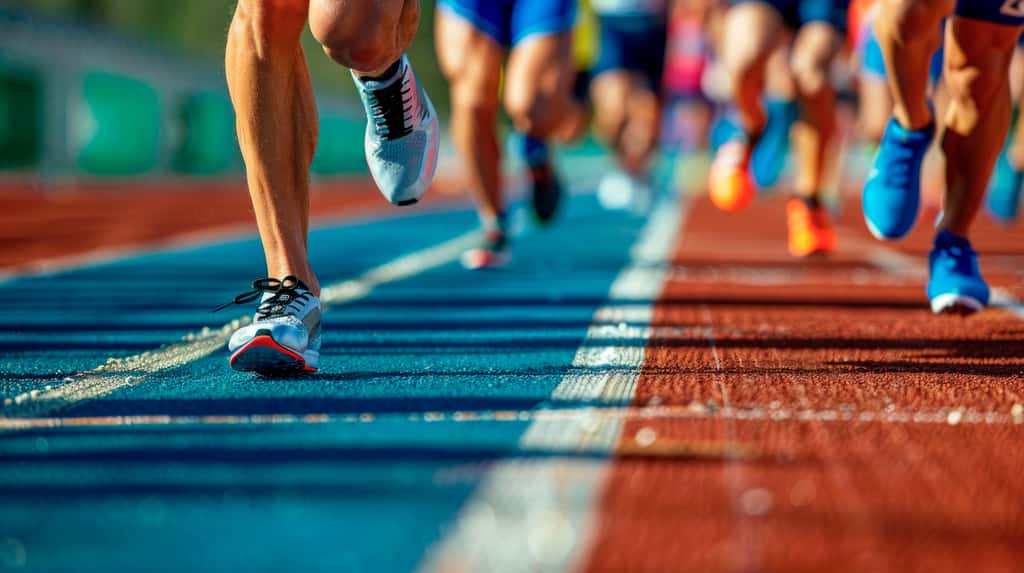  Le 400 m est une épreuve exigeante en athlétisme qui pousse l'organisme à l'extrême. © Nina Basharova, Adobe Stock