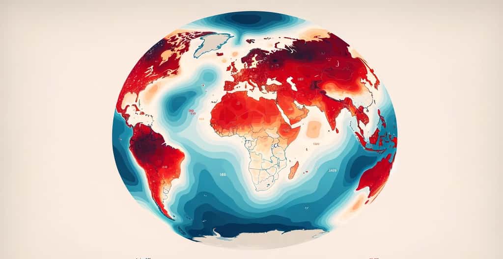 Chacun peut désormais consulter l'évolution du réchauffement dans tous les pays du monde grâce à l'atlas interactif. © XD, Futura avec Adobe Stock