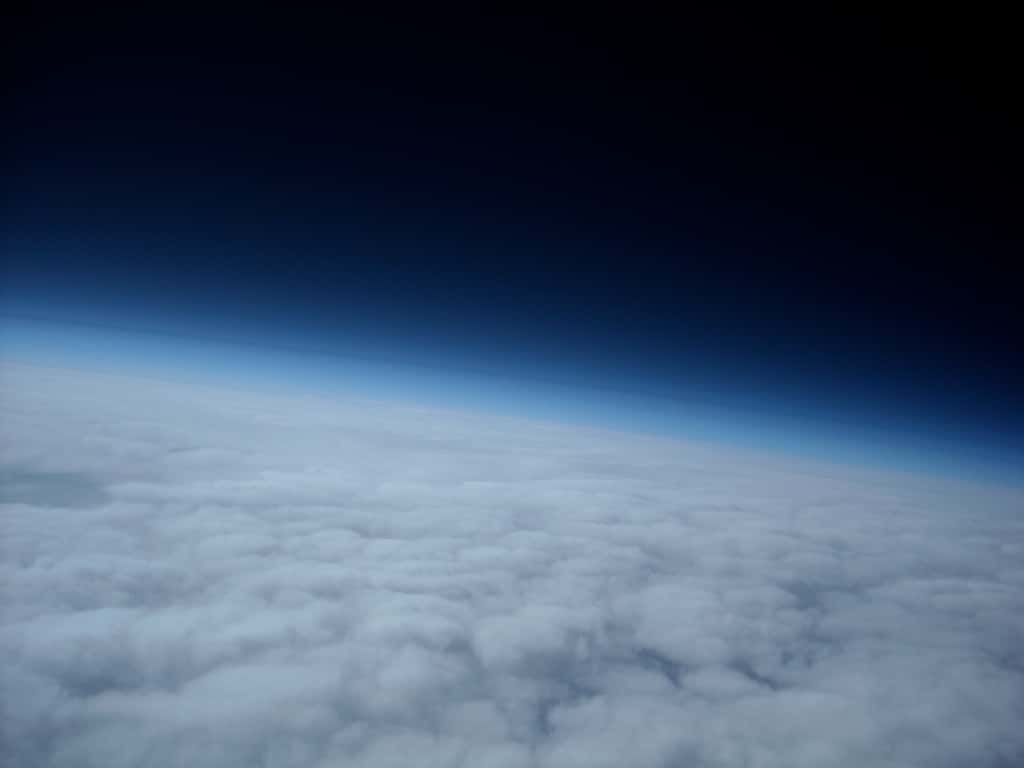 L'atmosphère terrestre. © meteotek08, Flickr, <em>Wikimedia Commons</em>, CC by-sa 2.0