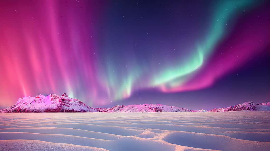 Une violente tempête géomagnétique a fait danser des aurores boréales dans le ciel jusqu’à des latitudes moyennes cette nuit. © Felix, Adobe Stock