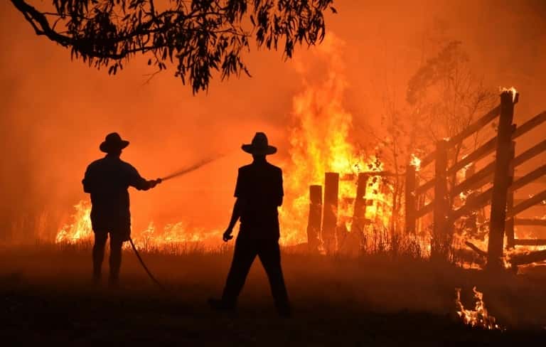 Les feux de brousse dévastateurs de 2019-2020 en Australie ont tué ou déplacé près de trois milliards d'animaux et coûté à l'économie environ 7 milliards de dollars américains. © Peter Parks, AFP 