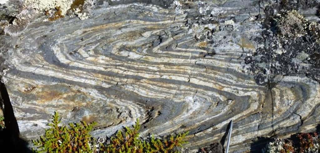 Exemple de bandes de fer rubané à Nunavut, au Canada, en 2014. © Blandine Gourcerol, fourni par l'auteur