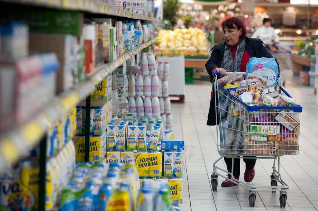 Le prix du lait va continuer d'augmenter à cause de la sécheresse. © Jean-François Monier, AFP