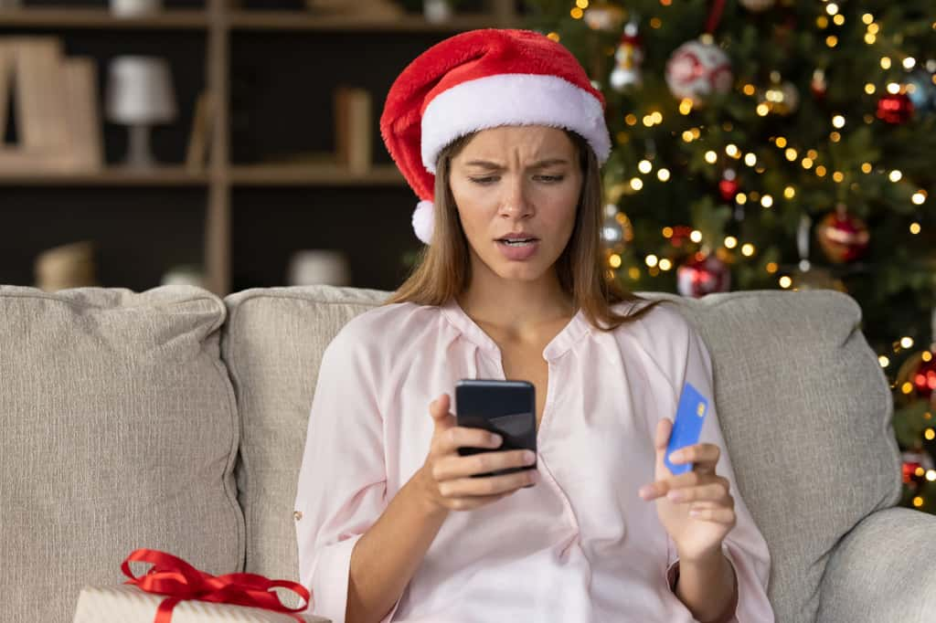  Les arnaques sur Internet fleurissent en période de Noël. Soyez attentif aux offres trop alléchantes ! © Fizkes, iStock