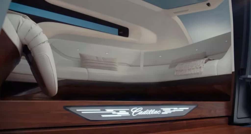L’habitacle du concept Cadillac Halo. © General Motors