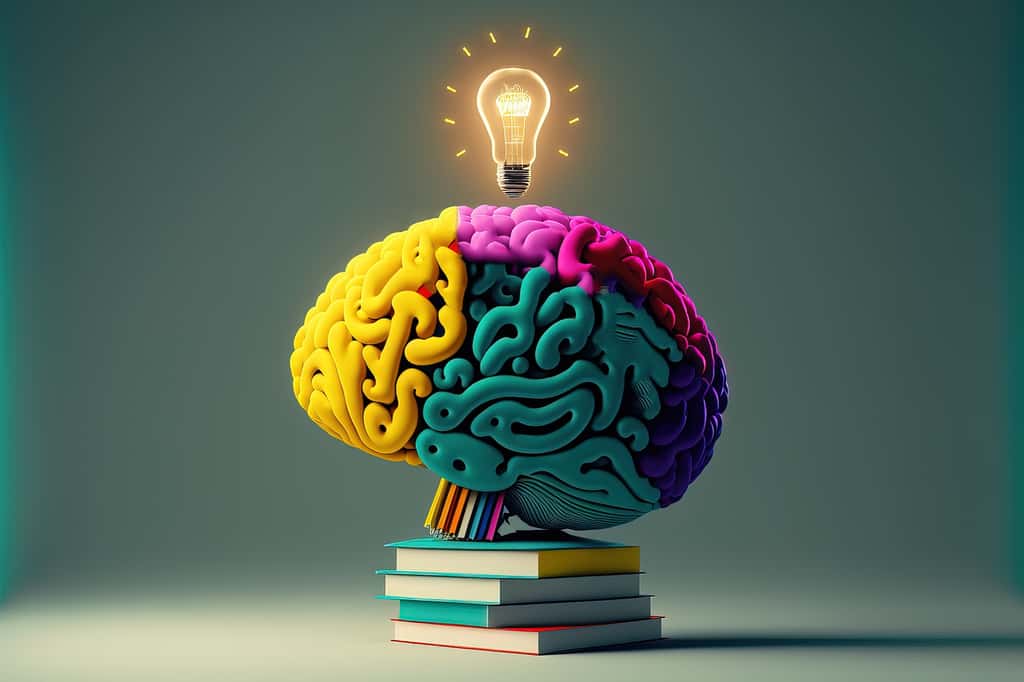 Le QI mondial diminue de 1,8 point tous les 10 ans. © nyothep, Adobe Stock (image générée par IA)