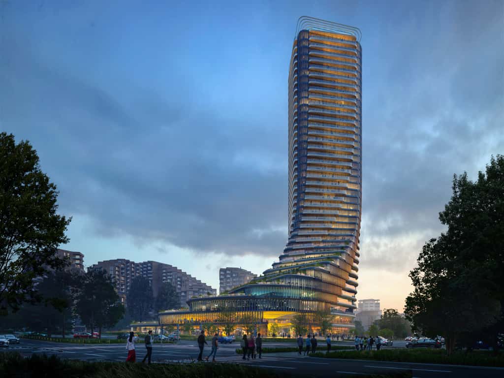 La <em>Citizen Tower, </em>pas un simple gratte-ciel ! © Zaha Hadid Architects