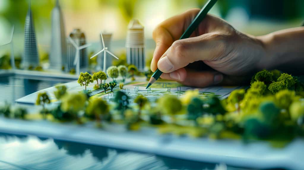 Dans tous les secteurs et à tous les niveaux, l'innovation doit servir le climat pour construire un avenir durable. © The Pixel Store, Adobe Stock