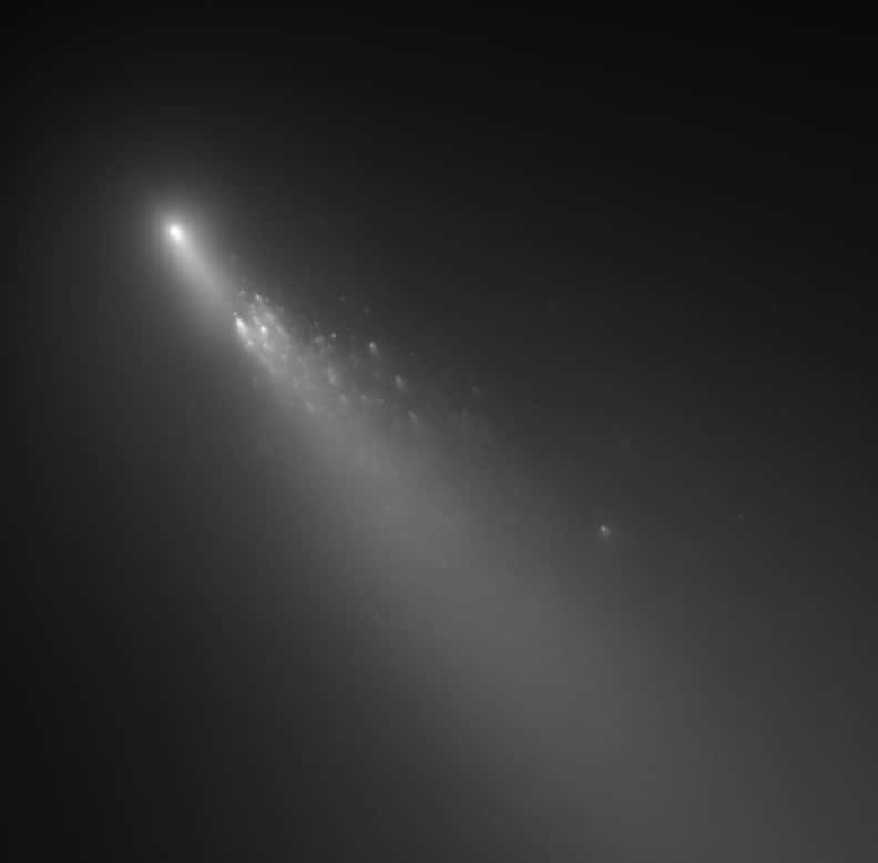 La comète 73P imagée par Hubble en 2006. © Nasa, ESA, H. Weaver (APL/JHU), M. Mutchler and Z. Levay (STScI)