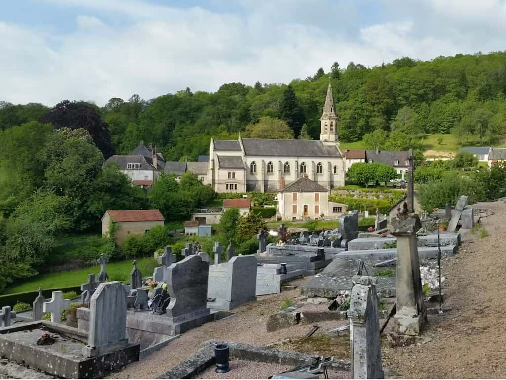 La Comelle, commune natale de Jeanne Barret. © Author provided