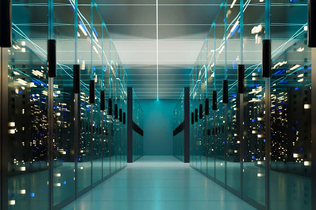 La consommation électrique des data centers a doublé entre 2017 et 2023. Opérateurs et géants technologiques restent étrangement silencieux sur ces données. © mesh cube, iStock