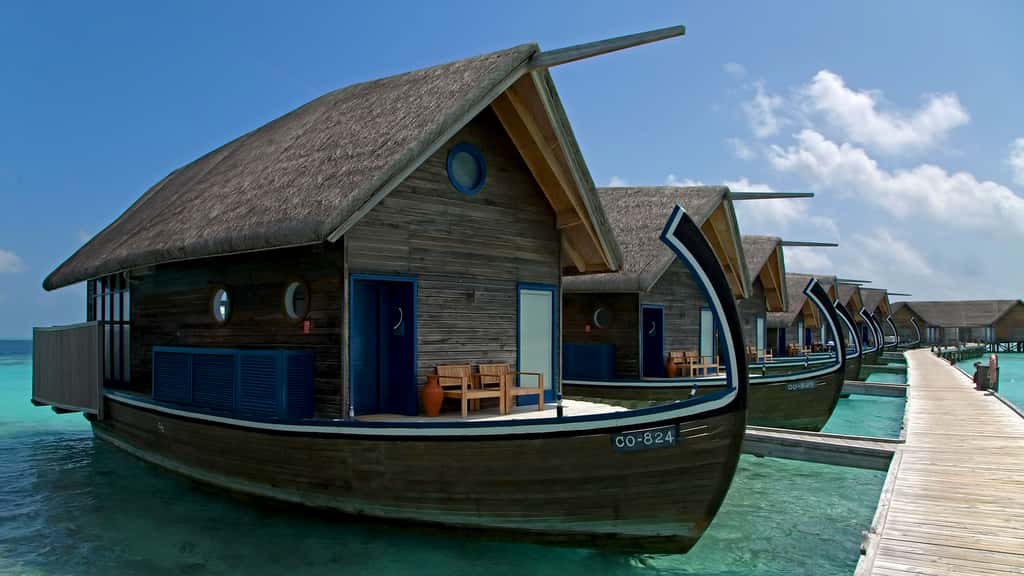 Les villas Dhoni aux Maldives