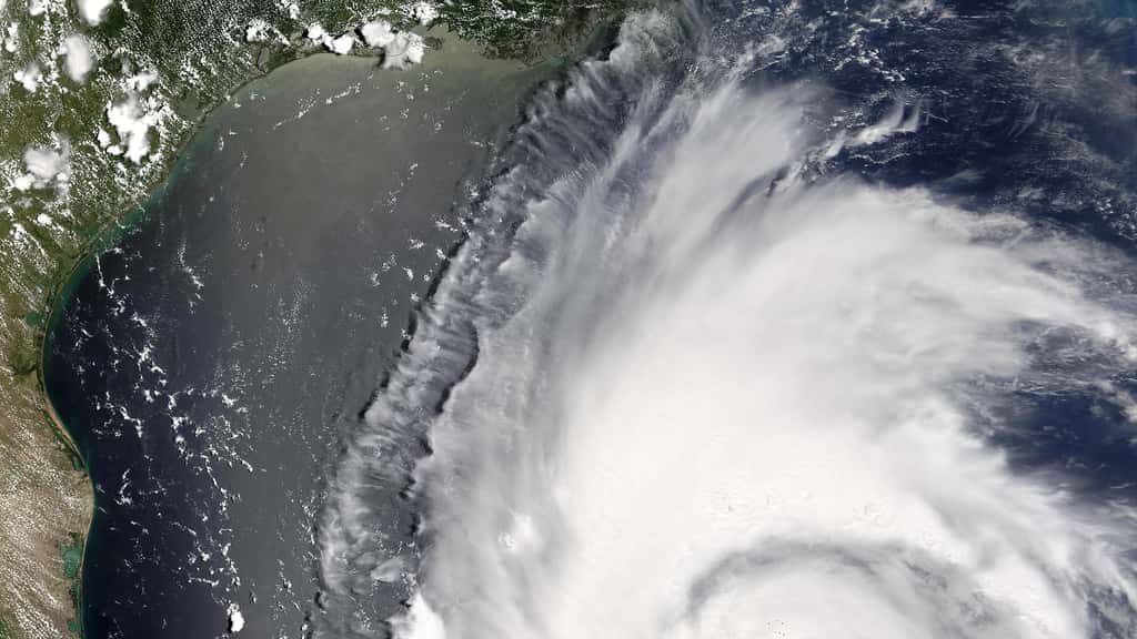L’ouragan Emily dans le golfe du Mexique