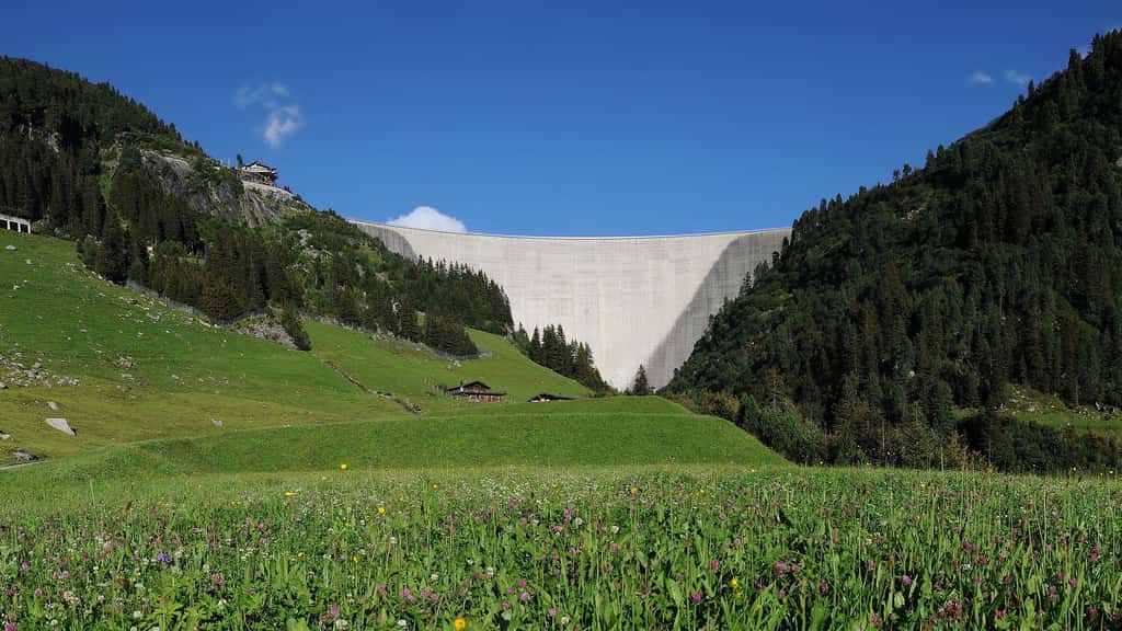 Le Zillergründl, l’un des plus grands barrages d’Autriche