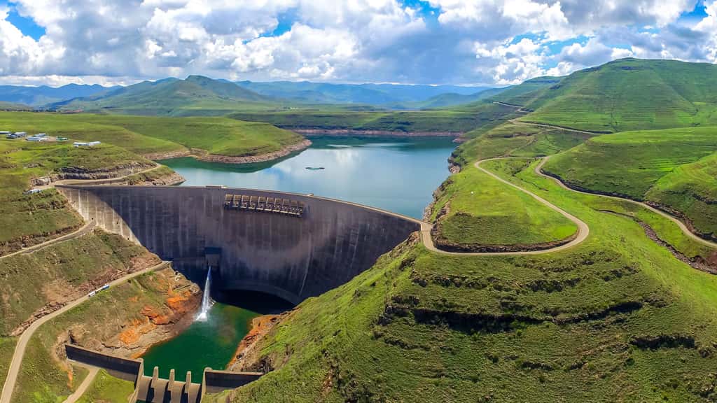 Le barrage de Katse, le château d’eau de l’Afrique du Sud