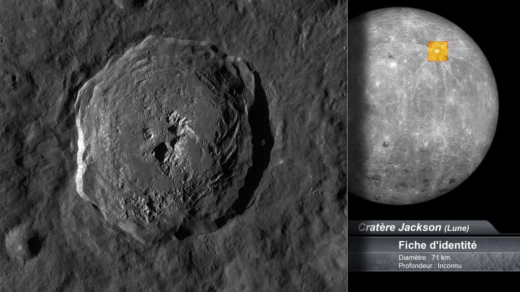Le cratère Jackson sur la face cachée de la Lune