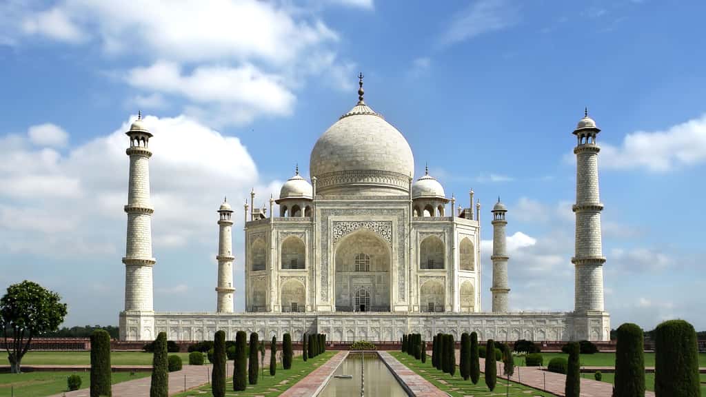 Le Taj Mahal, chef d'œuvre architectural absolu