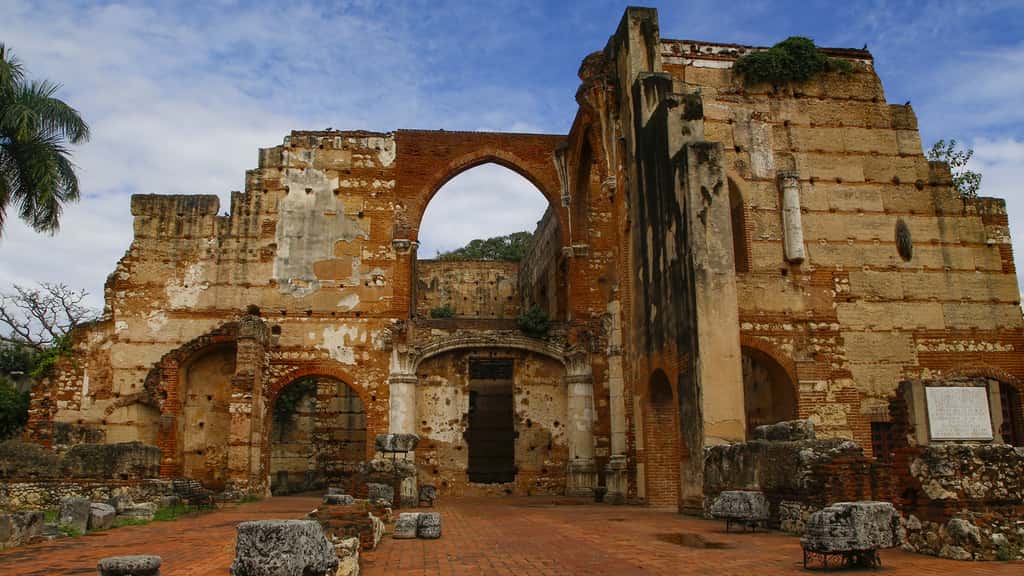 Les ruines de l'hôpital de San Nicolas de Bari