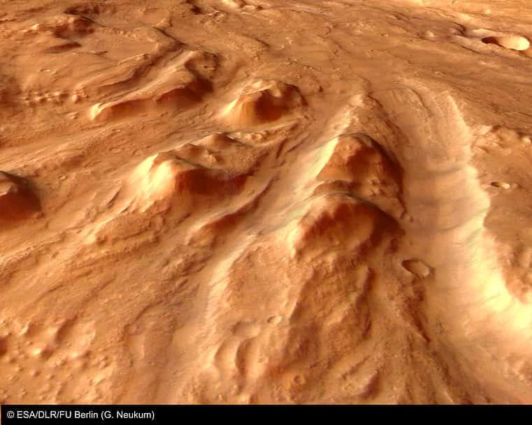 Ares Vallis : ancien déluge d'eau liquide !