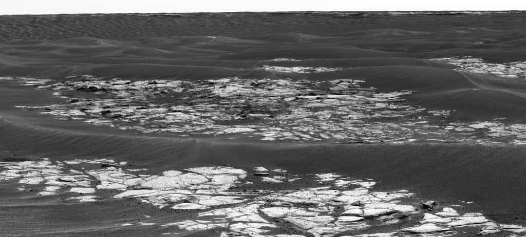 Opportunity approche du cratère Erebus