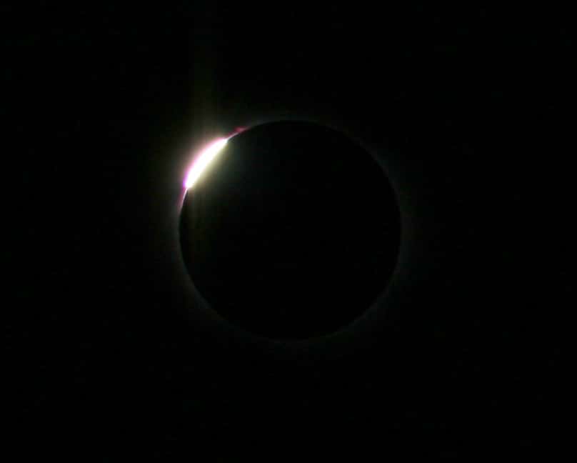 Eclipse du 29 Mars : Anneau de diamant