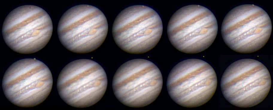 Jupiter et Ganymède
