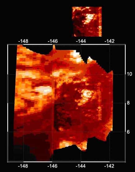 Un volcan crachant du méthane sur Titan?