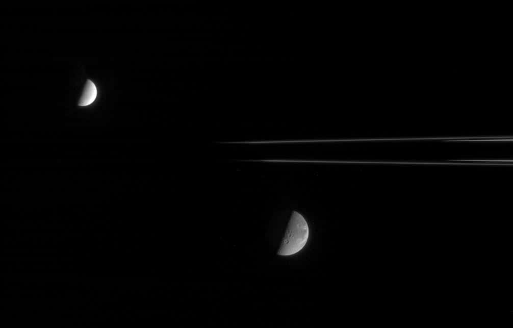 Encelade et Dioné