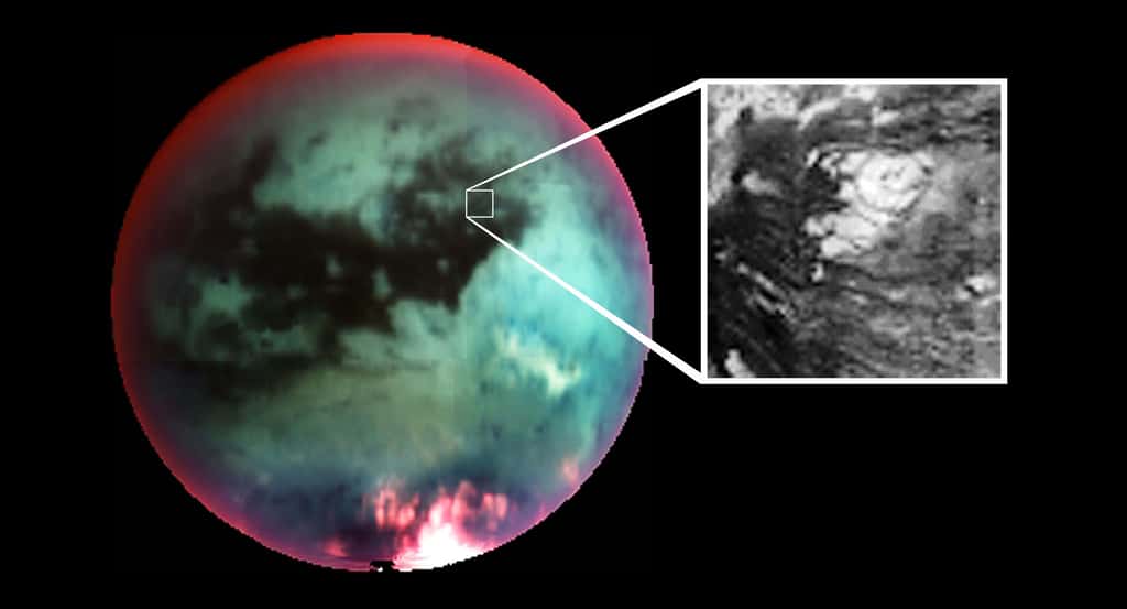 Zoom cryovolcan de Titan