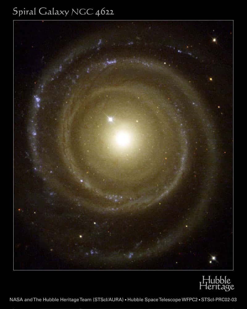 Hubble : Galaxie spirale NGC 6622