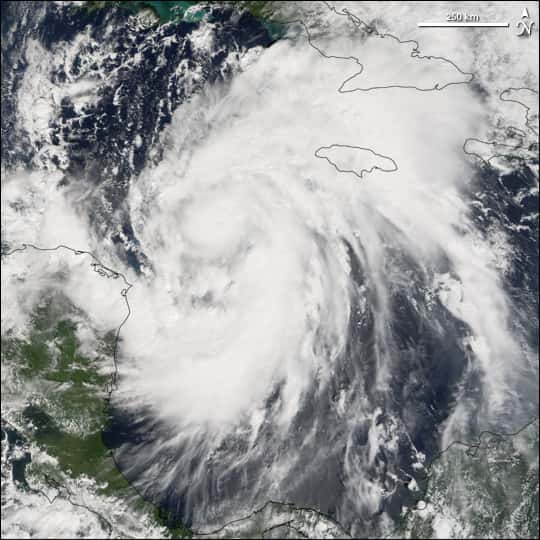 Ouragan Wilma dans les Caraibes