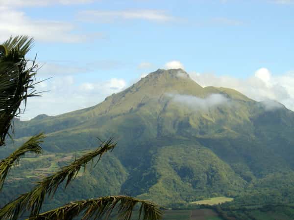 Photo de la montagne Pelée, en Martinique