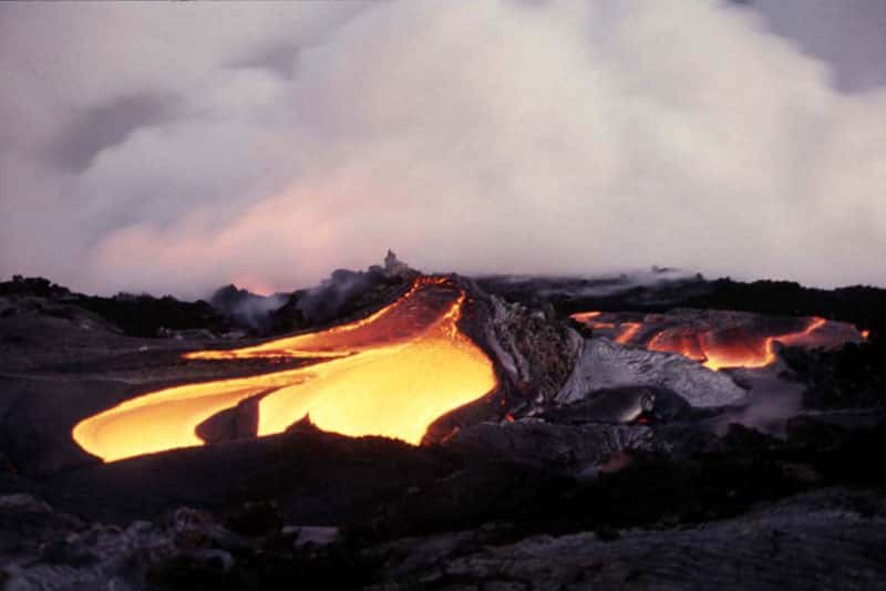 Photo du volcan Kilauea, à Hawaï