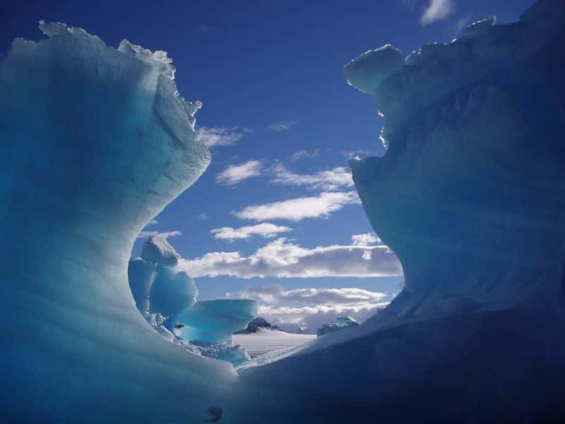 Les glaces de l'Antarctique