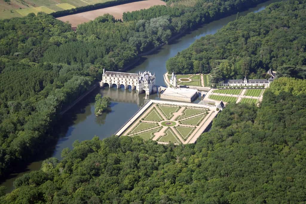 Le château de Chenonceau, en Indre-et-Loire