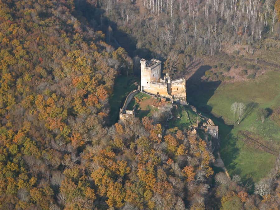 Le château de Commarque, en Dordogne