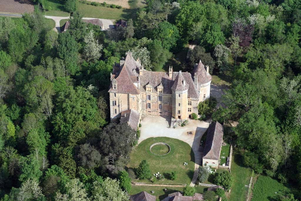 Le château de Lanquais, en Dordogne